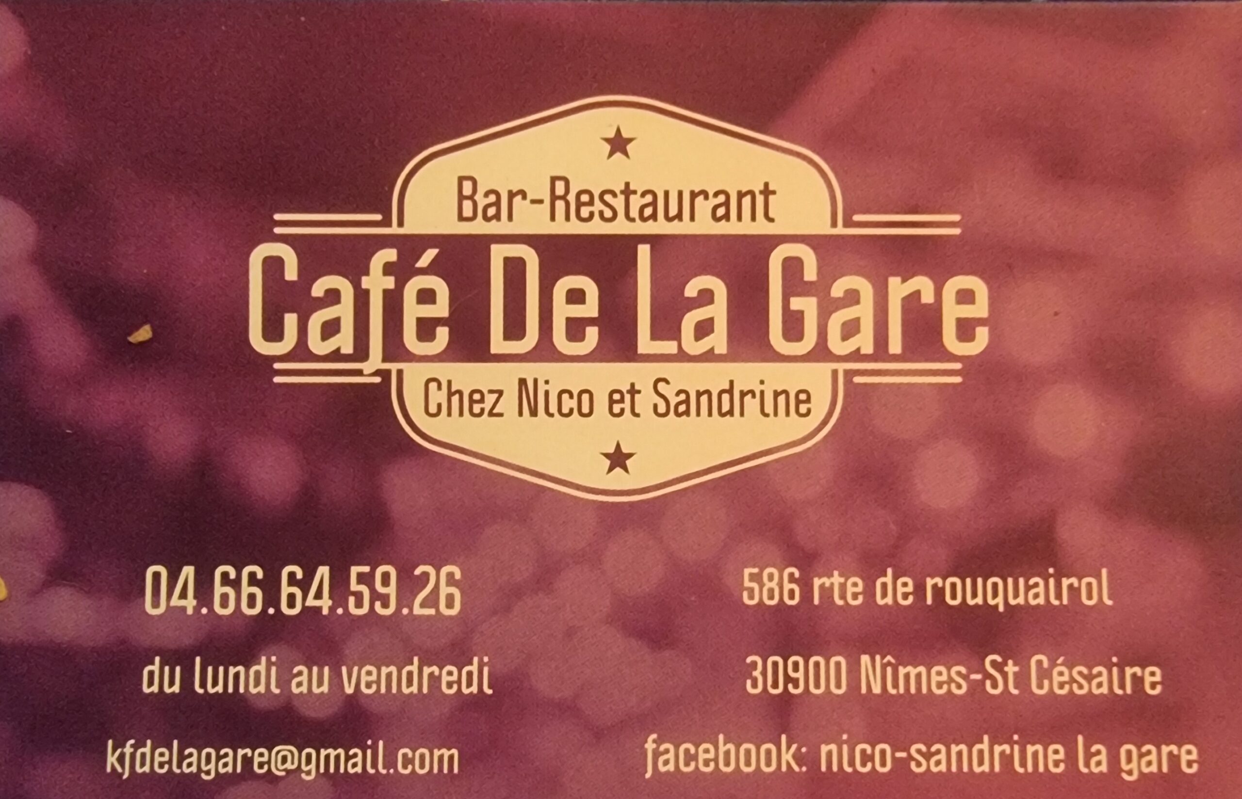 Café de la gare